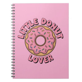 Cuaderno Pequeño Amante de Donuts | Niños