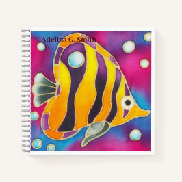 Cuaderno Pequeño bloc de notas en espiral - Angelfish