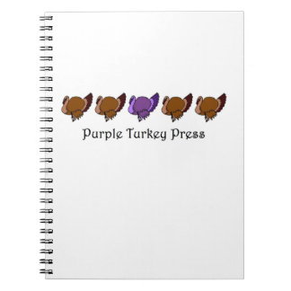 Cuaderno Pequeño bloc de notas morado de Turquía