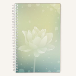 Cuaderno Pequeño bloc de notas silencioso de Lotus Bloom