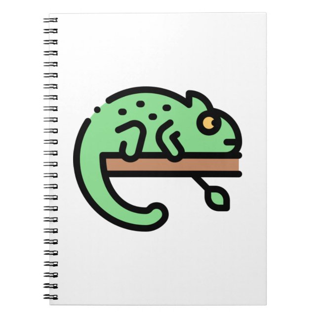 Cuaderno Pequeño Chameleon (Frente)
