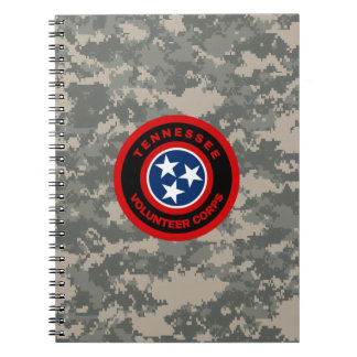 Cuaderno pequeño de camuflaje TVC