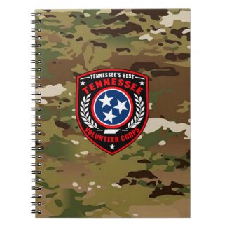 Cuaderno pequeño de camuflaje TVC