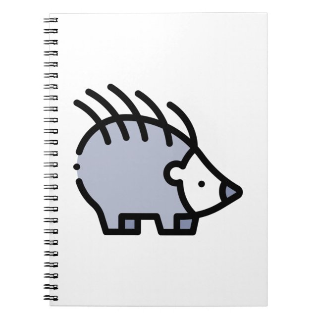 Cuaderno Pequeño Hedgehog (Frente)