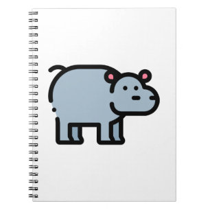 Cuaderno Pequeño hipopótamo