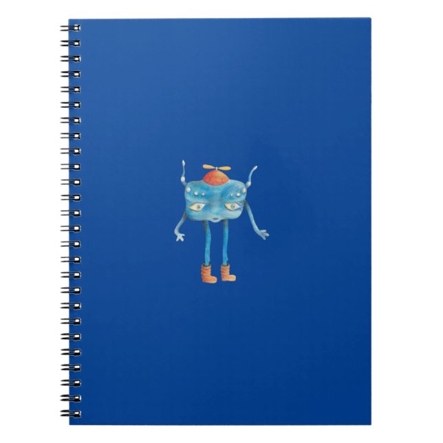 Cuaderno Pequeño Ilustracion Alien Pi (Frente)