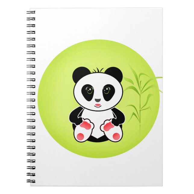 Cuaderno Pequeño Panda (Frente)