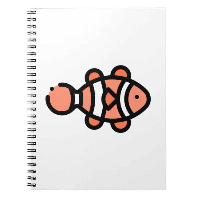 Cuaderno Pequeño pez lobo (Frente)