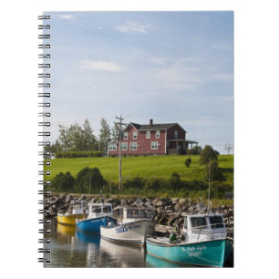 Cuaderno Pequeño pueblo pesquero cerca de Grande-Riviere,
