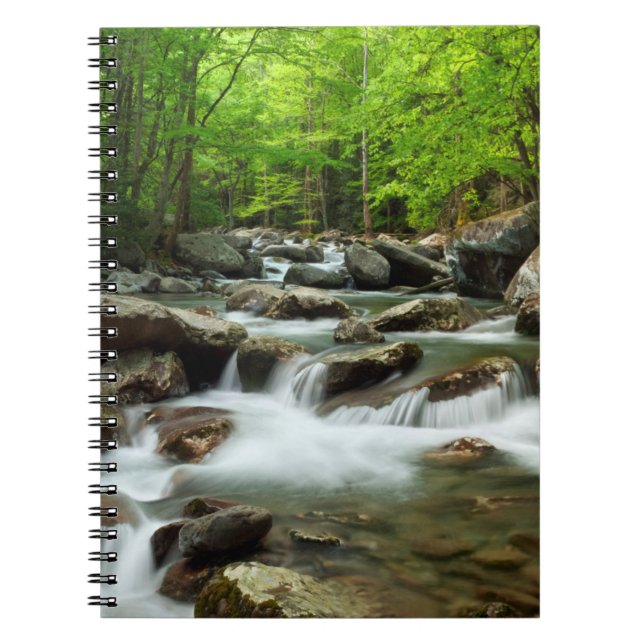 Cuaderno Pequeño río de paloma en Greenbrier (Frente)