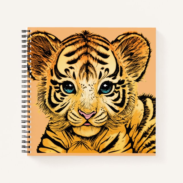 CUADERNO PEQUEÑO TIGRE (Anverso)