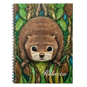 Cuaderno Pequeño y adorable castor de bebé