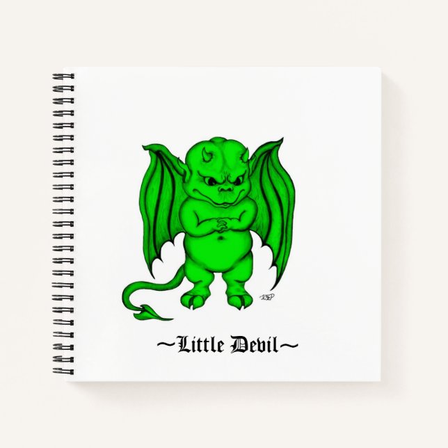 Cuaderno Pequeño y desagradable diablo (Anverso)