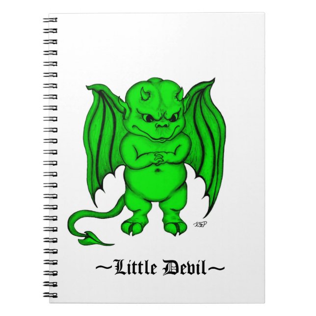 Cuaderno Pequeño y desagradable diablo (Frente)