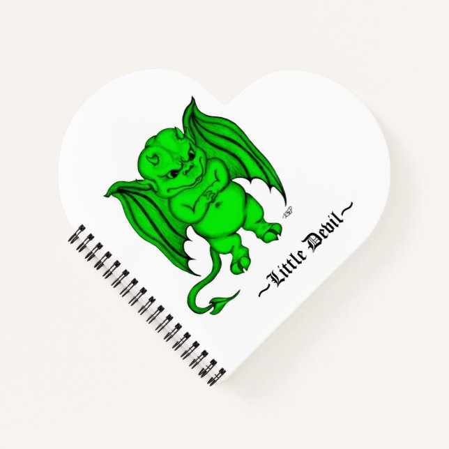 Cuaderno Pequeño y desagradable diablo (Anverso)