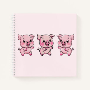 Cuaderno Pequeño y lindo Lechón