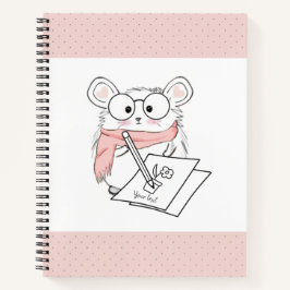 Cuaderno Pequeño y pequeño martillo inteligente rosa
