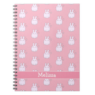 Cuaderno Pequeños conejitos rosados Aqua Kids Notebook
