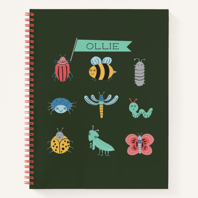 Cuaderno Pequeños Crawlers - Personalizado (Anverso)