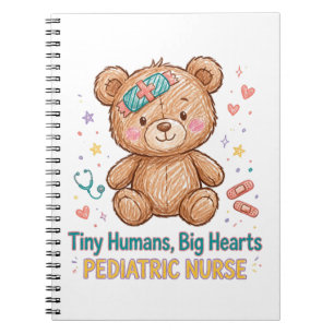 Cuaderno Pequeños Humanos Grandes Corazones Diario de Enfer