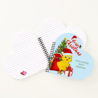 Cuaderno Pequeños Navidades de pollo