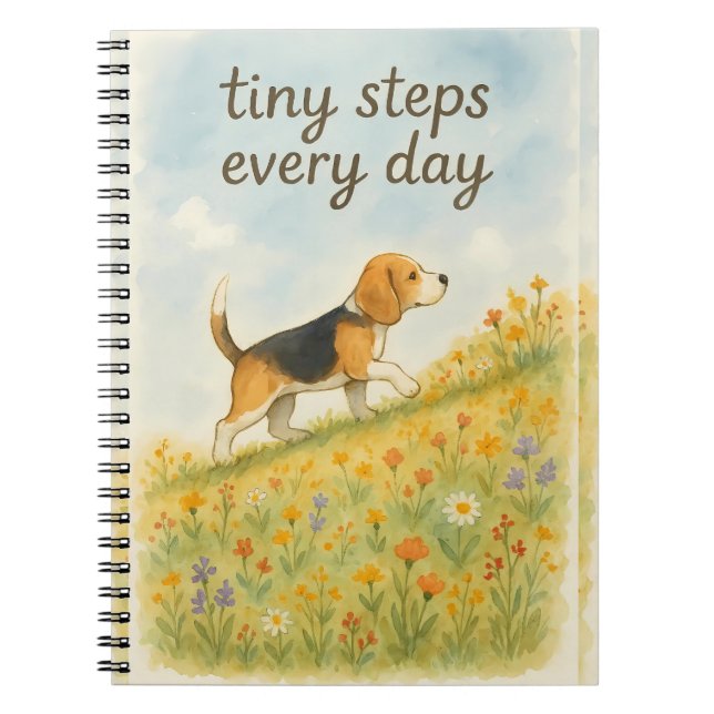 Cuaderno Pequeños Pasos Cada Día (Frente)