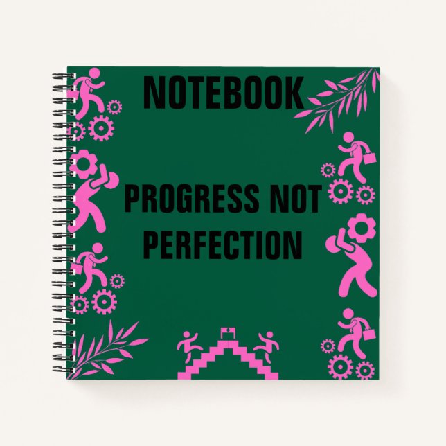 Cuaderno Pequeños pasos, gran progreso (Anverso)