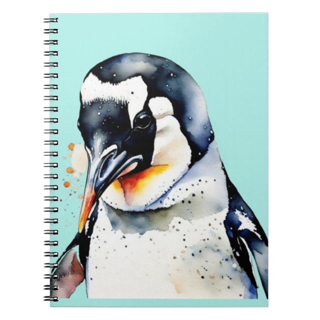 Cuaderno Pequeños pingüinos (Frente)