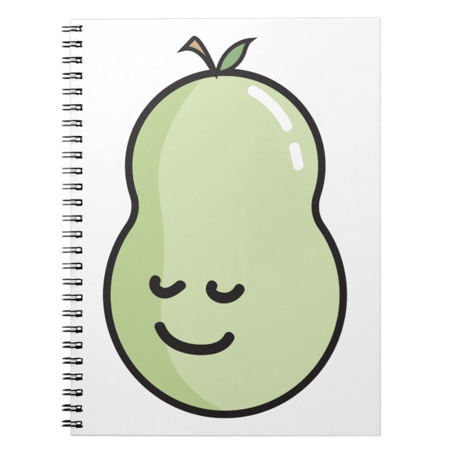 Cuaderno Pera con una sonrisa (Frente)