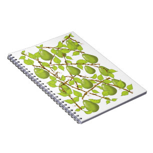 Cuaderno Peras en crecimiento