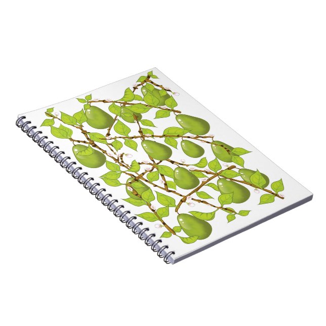 Cuaderno Peras en crecimiento (Lado Derecho)