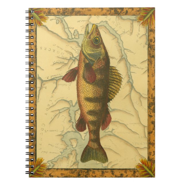 Cuaderno Percha amarilla en el mapa (Frente)