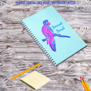 Cuaderno Percha de loro (Sky-Blue)