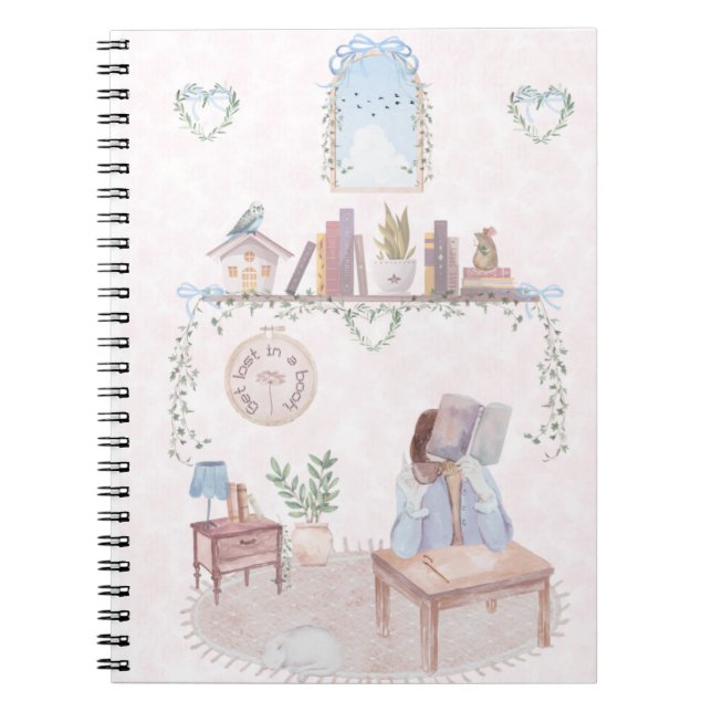 Cuaderno Perder en un libro (Frente)