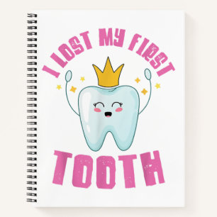 Cuaderno Perdí Mi Primer Diente Dientes Fuera Regalo Para N