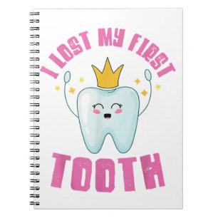 Cuaderno Perdí Mi Primer Diente Dientes Fuera Regalo Para N