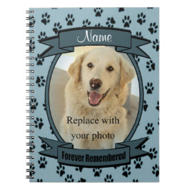 Cuaderno Pérdida de Mascota para siempre recordada - Perro 