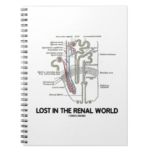 Cuaderno Perdido En El Mundo Renal Nefron Riñón