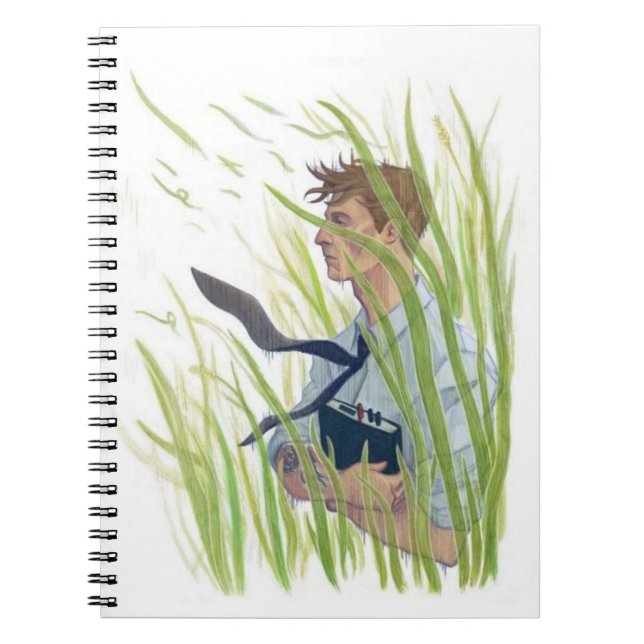 Cuaderno perdido en pensamiento (Frente)