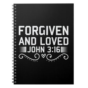 Cuaderno Perdonada Y Amada Biblia John 316