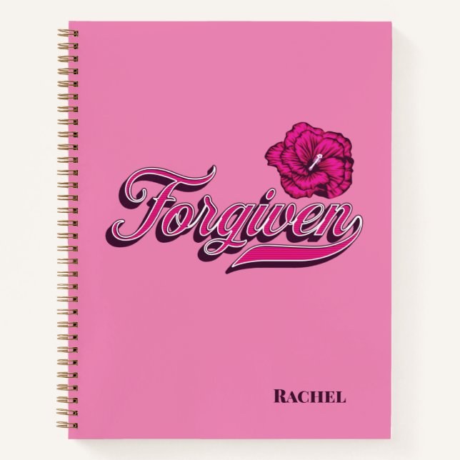 Cuaderno Perdonado Hibiscus (Anverso)