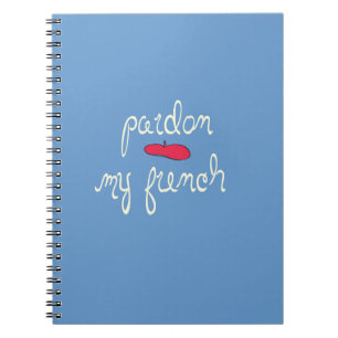 Cuaderno Perdonar mi francés con Beret