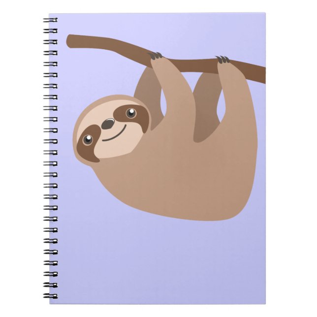 Cuaderno Pereza Tres-Tocada con la punta del pie linda (Frente)