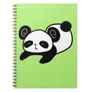cuaderno perezoso de la panda