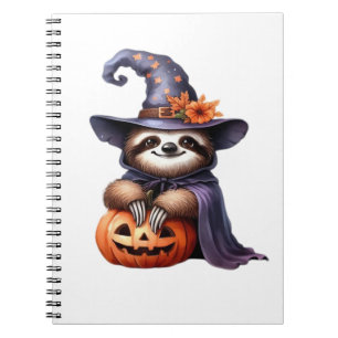 Cuaderno Perezoso Halloween Pirata Niños Mujeres Hombres Pe