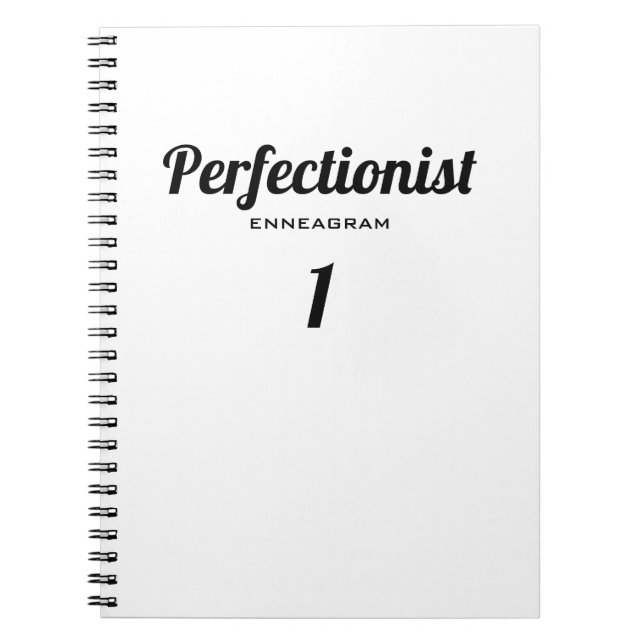Cuaderno Perfeccionista Enneagram 1 Bloc de notas (Frente)