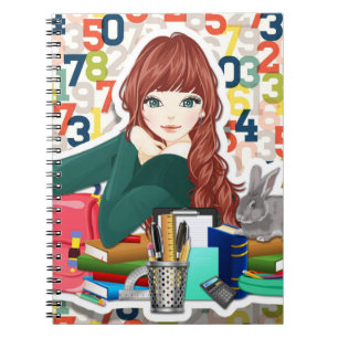 Cuaderno Perfecto para las matemáticas de los Chicas de Año