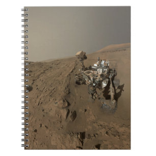 Cuaderno Perforación Marte Curiosidad Paisaje Marciano Rojo