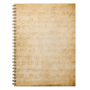 Cuaderno Pergamino antiguo de fondo