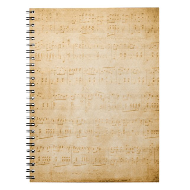 Cuaderno Pergamino antiguo de fondo (Frente)